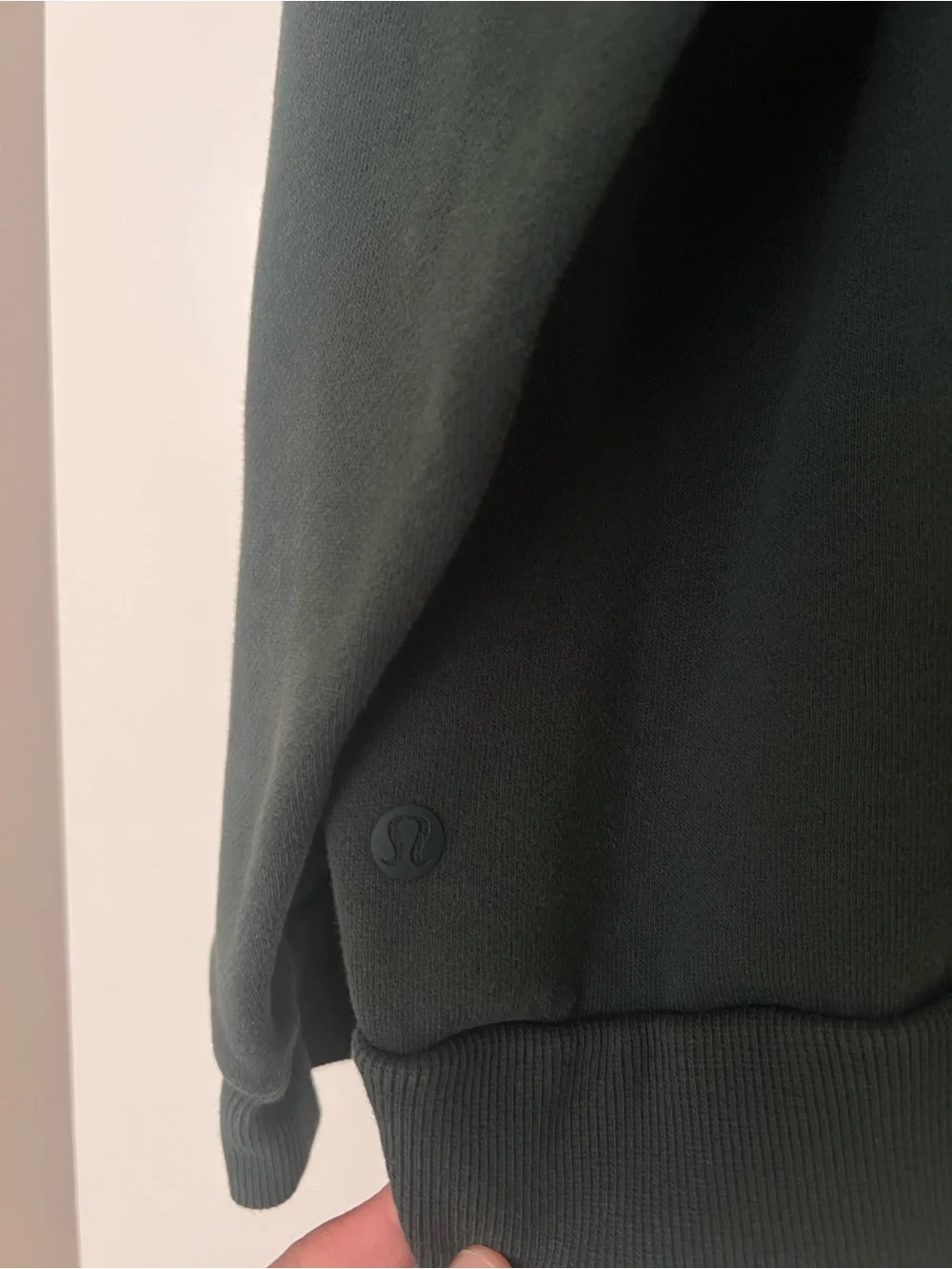 lululemon athletica Dark Green Crewneck Sweater